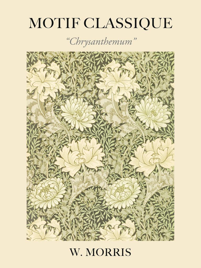 Poster - Chrysanthemum By William Morris 30x40 - Dear Sam