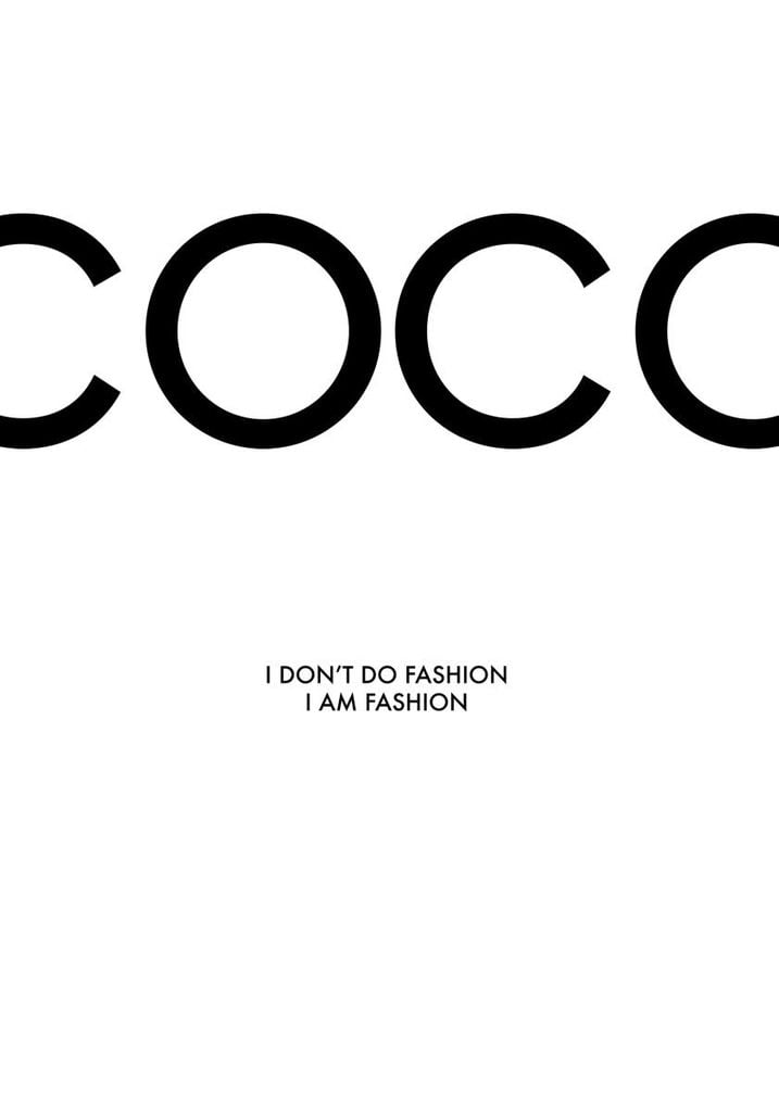 Poster - Coco Chanel 70x100 - Dear Sam
