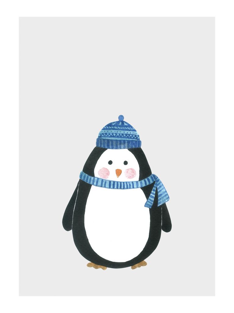 Poster - Cold Lil Penguin 30x40 - Dear Sam