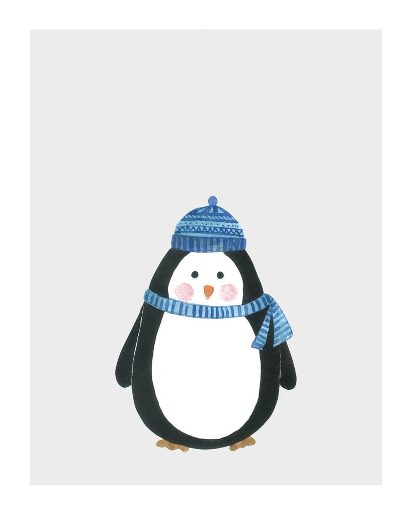 Poster - Cold Lil Penguin 40x50 - Dear Sam