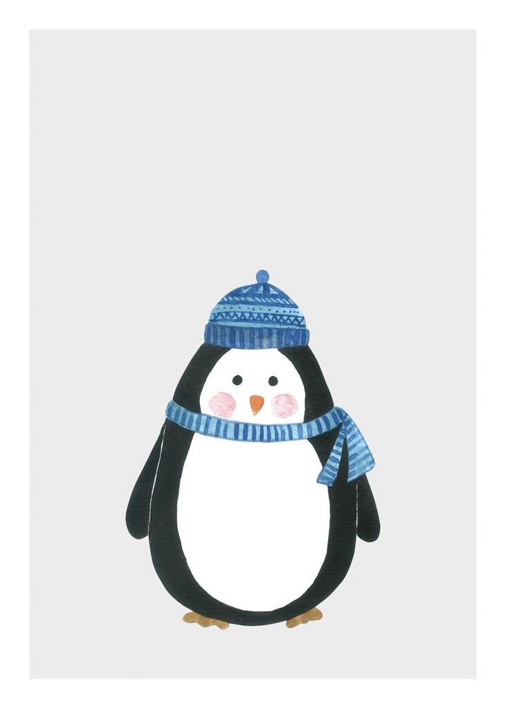Poster - Cold Lil Penguin 50x70 - Dear Sam