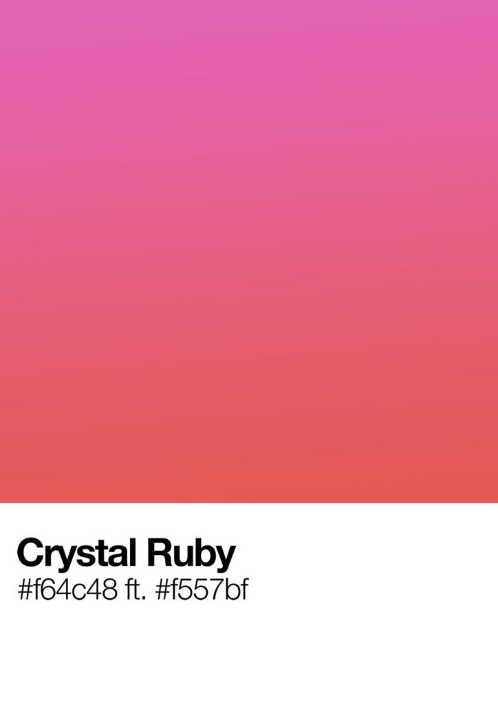 Poster - Crystal Ruby 21x30 - Dear Sam