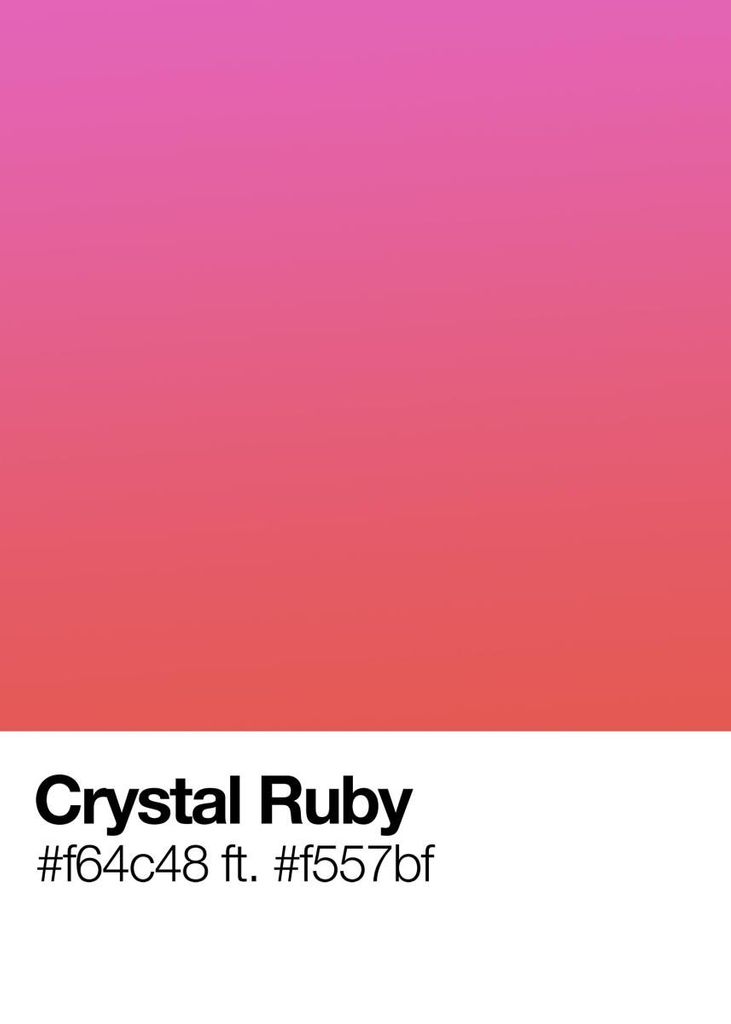 Poster - Crystal Ruby 50x70 - Dear Sam