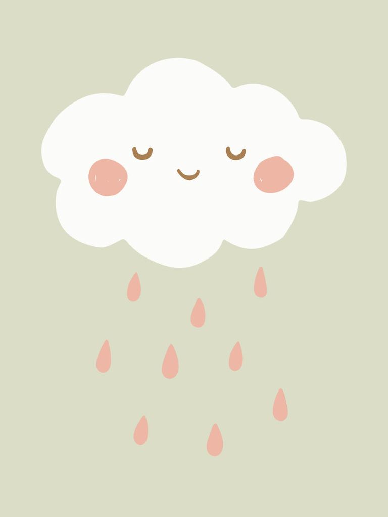 Plakat - Cute Cloud 30x40 - Dear Sam