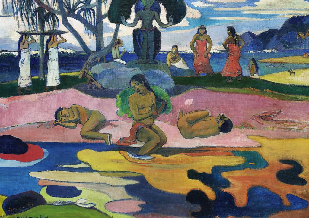 Poster - Day Of The God By Gauguin 30x21 - Dear Sam