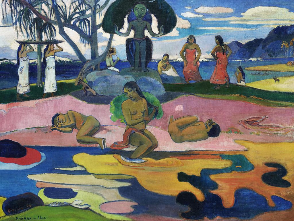Poster - Day Of The God By Gauguin 40x30 - Dear Sam