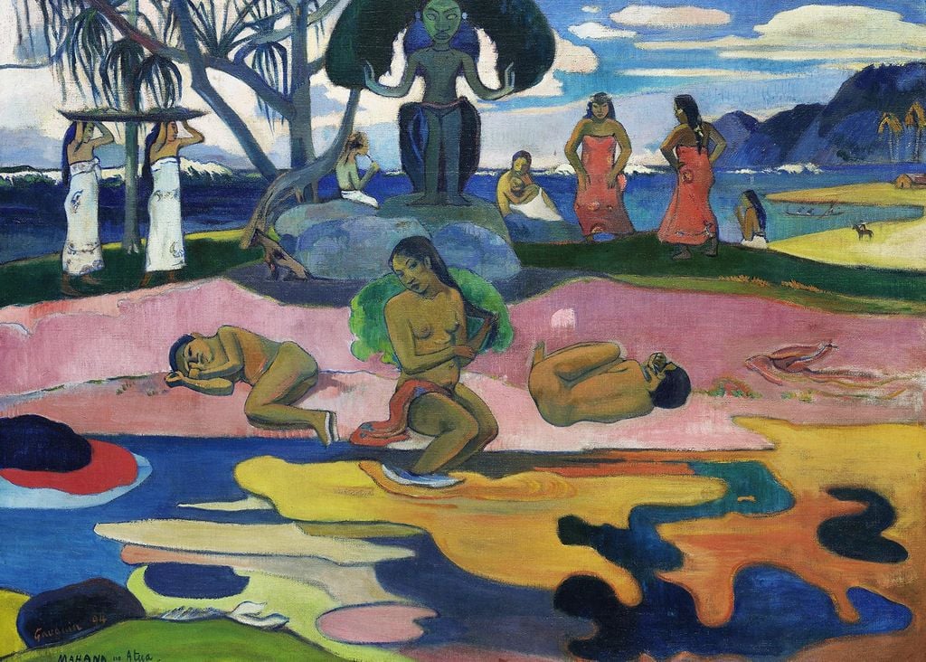 Poster - Day Of The God By Gauguin 70x50 - Dear Sam