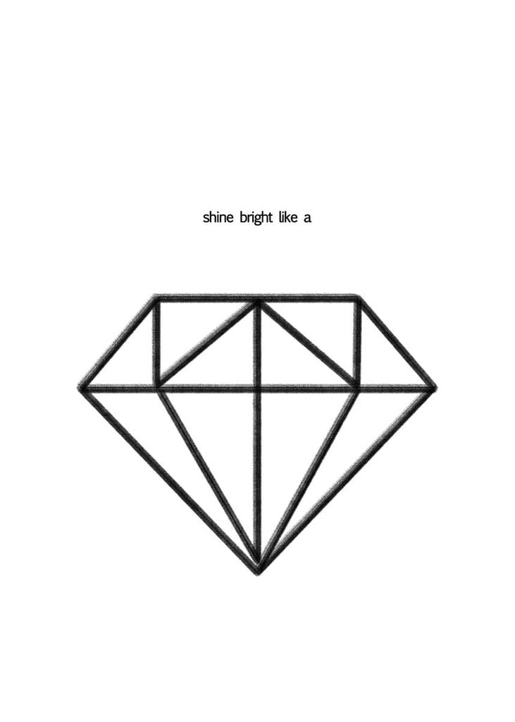 Poster - Diamond 50x70 - Dear Sam