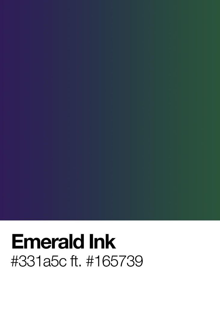Poster - Emerald Ink 50x70 - Dear Sam