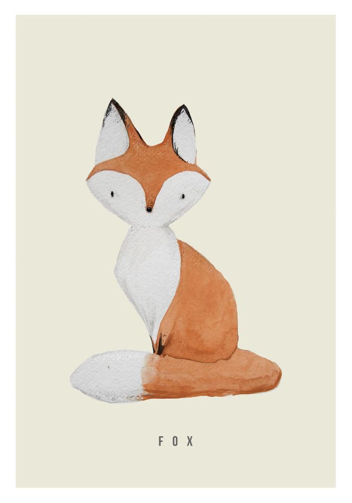 Poster - Fiery Fox 70x100 - Dear Sam
