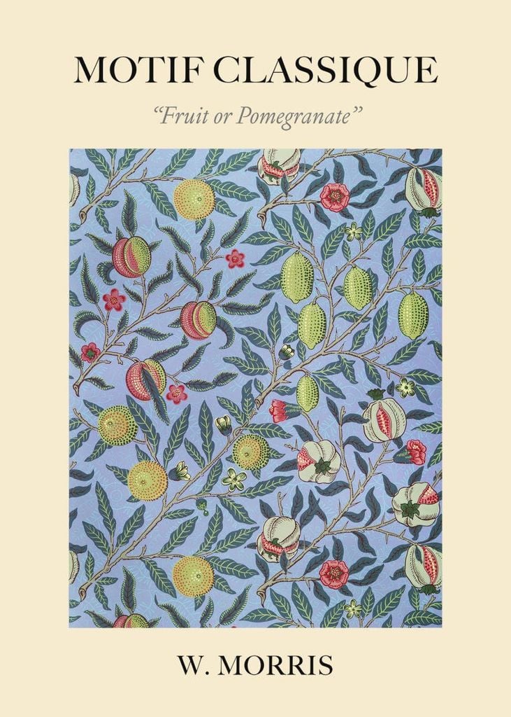 Plakat - Fruit Or Pomegranate By William Morris 50x70 - Dear Sam