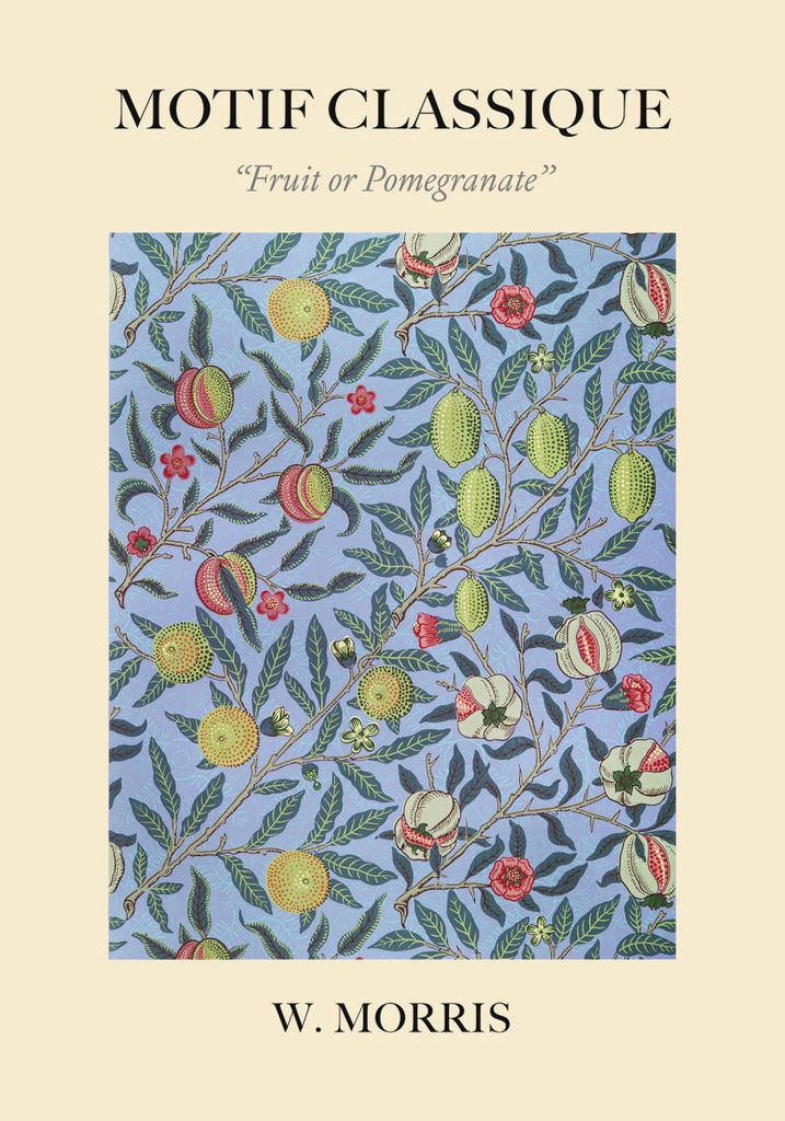 Plakat - Fruit Or Pomegranate By William Morris 70x100 - Dear Sam