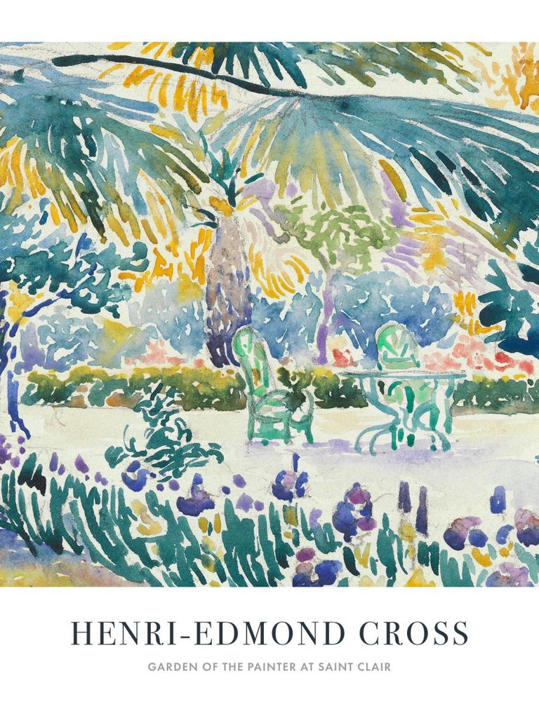 Poster - Garden Of The Painter At Sain Clair 30x40 - Dear Sam