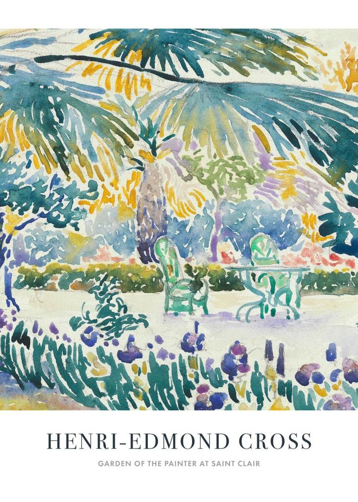 Poster - Garden Of The Painter At Sain Clair 50x70 - Dear Sam