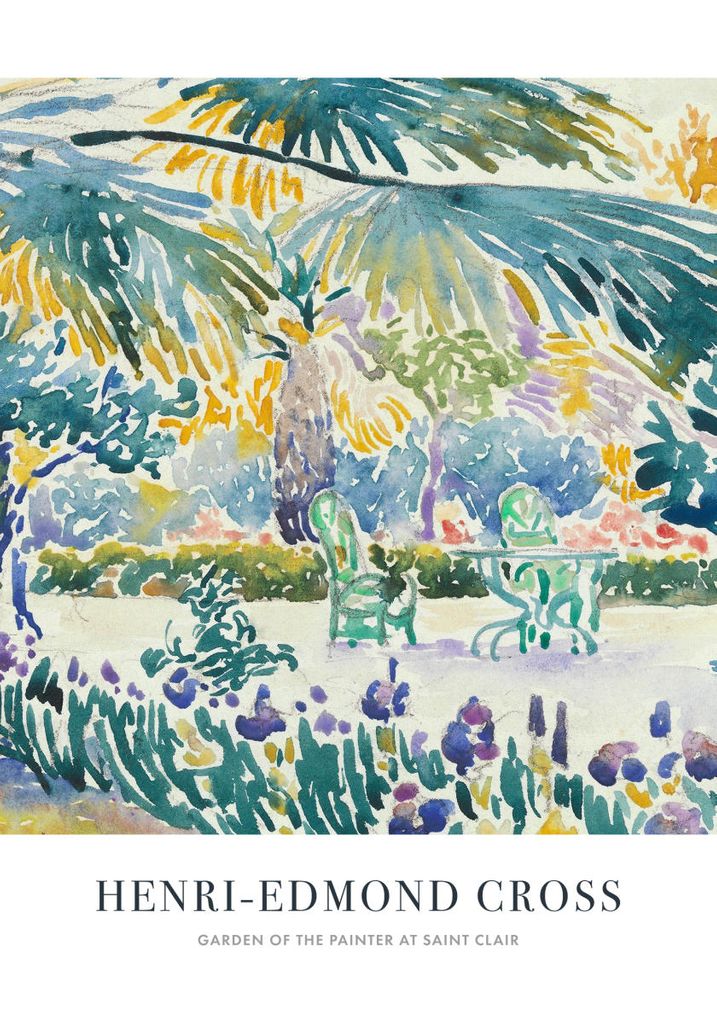 Poster - Garden Of The Painter At Sain Clair 70x100 - Dear Sam