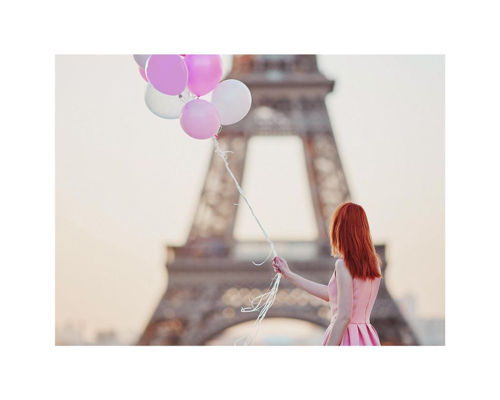 Poster - Girl With Baloons 50x40 - Dear Sam