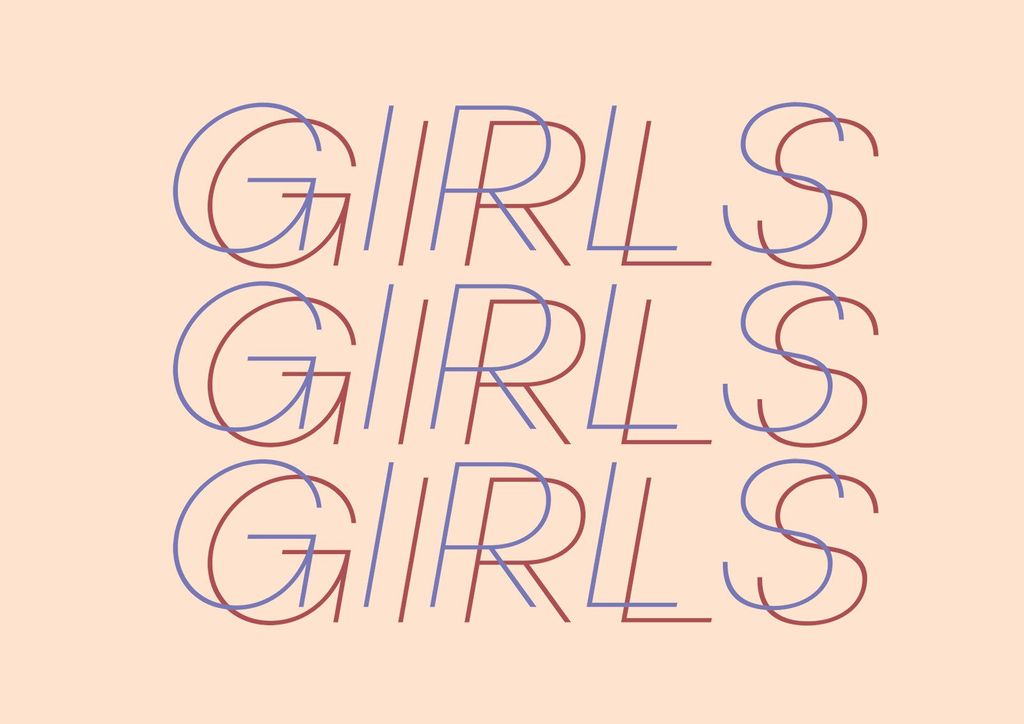 Plakat - Girls Girls Girls 30x21 - Dear Sam