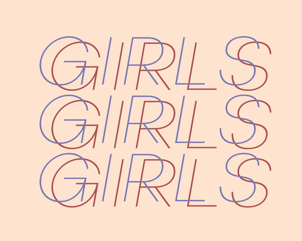 Plakat - Girls Girls Girls 50x40 - Dear Sam