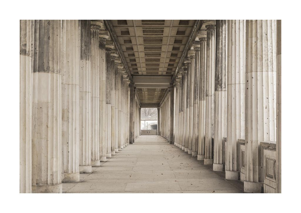 Poster - Greek Columns 30x21 - Dear Sam