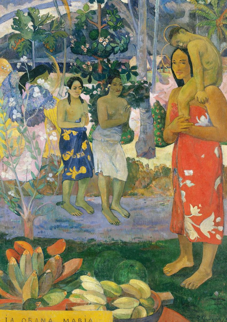 Poster - Hail Mary By Gauguin 21x30 - Dear Sam