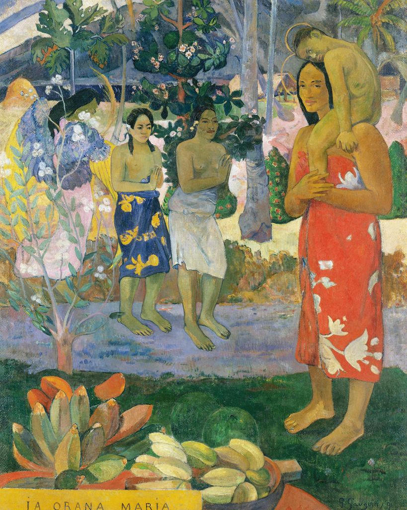 Poster - Hail Mary By Gauguin 40x50 - Dear Sam