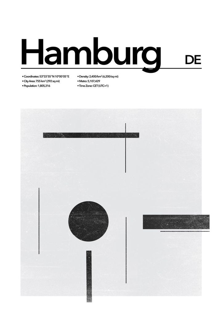 Poster - Hamburg Abstract 21x30 - Dear Sam
