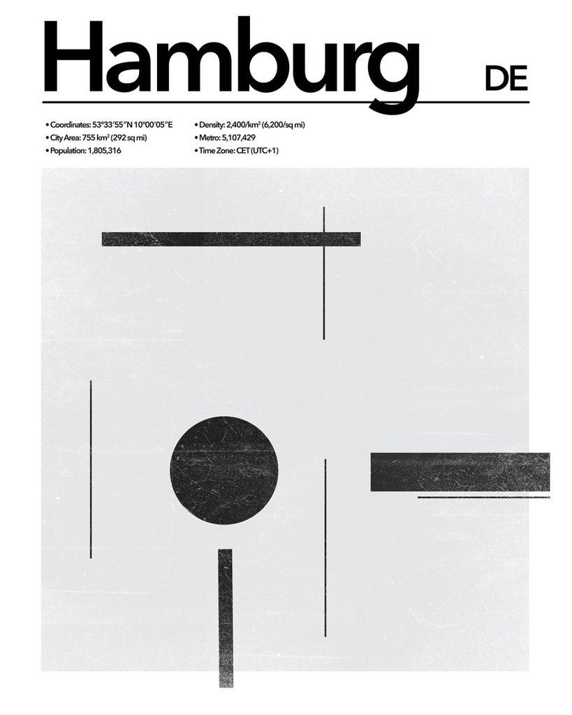 Poster - Hamburg Abstract 40x50 - Dear Sam