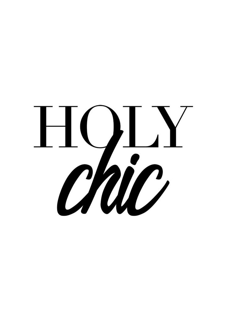 Poster - Holy Chic 21x30 - Dear Sam
