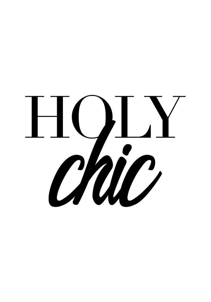 Poster - Holy Chic 70x100 - Dear Sam