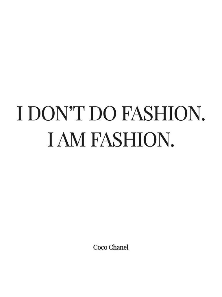 Plakat - I Am Fashion 30x40 - Dear Sam