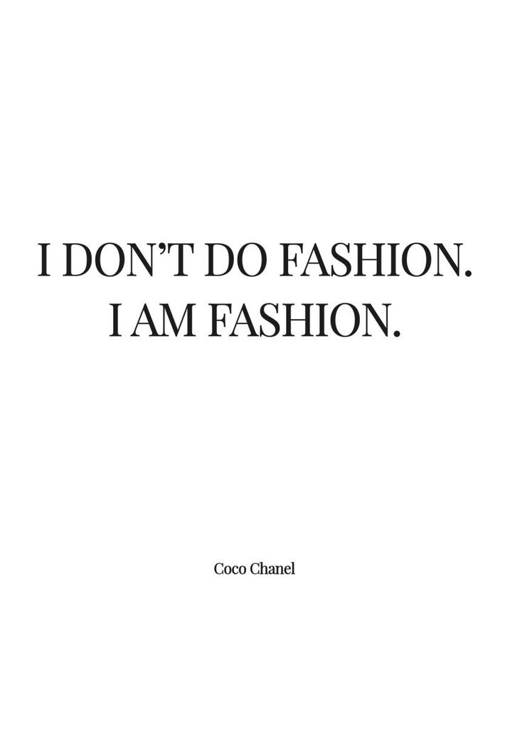 Plakat - I Am Fashion 70x100 - Dear Sam