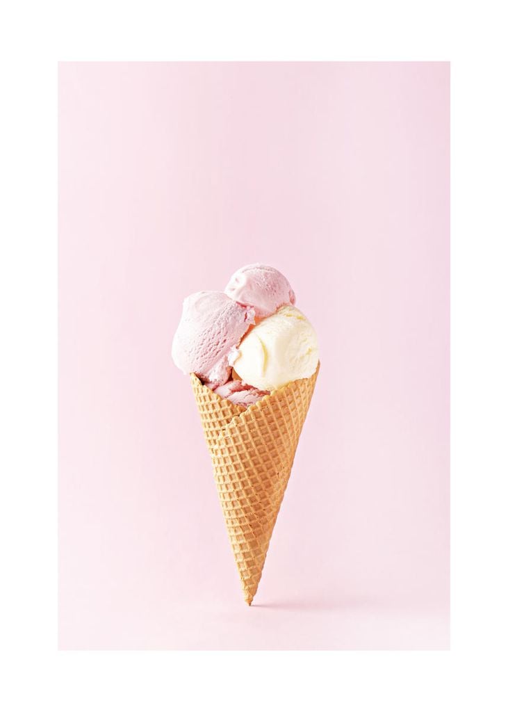 Poster - Ice Cream Photo 50x70 - Dear Sam