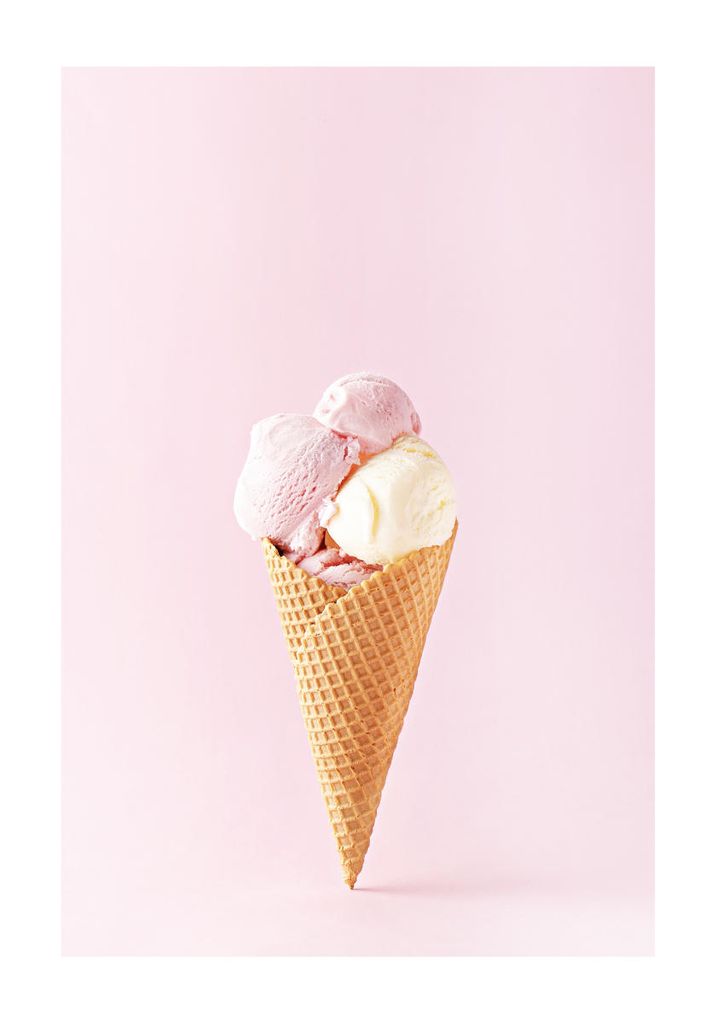 Poster - Ice Cream Photo 70x100 - Dear Sam