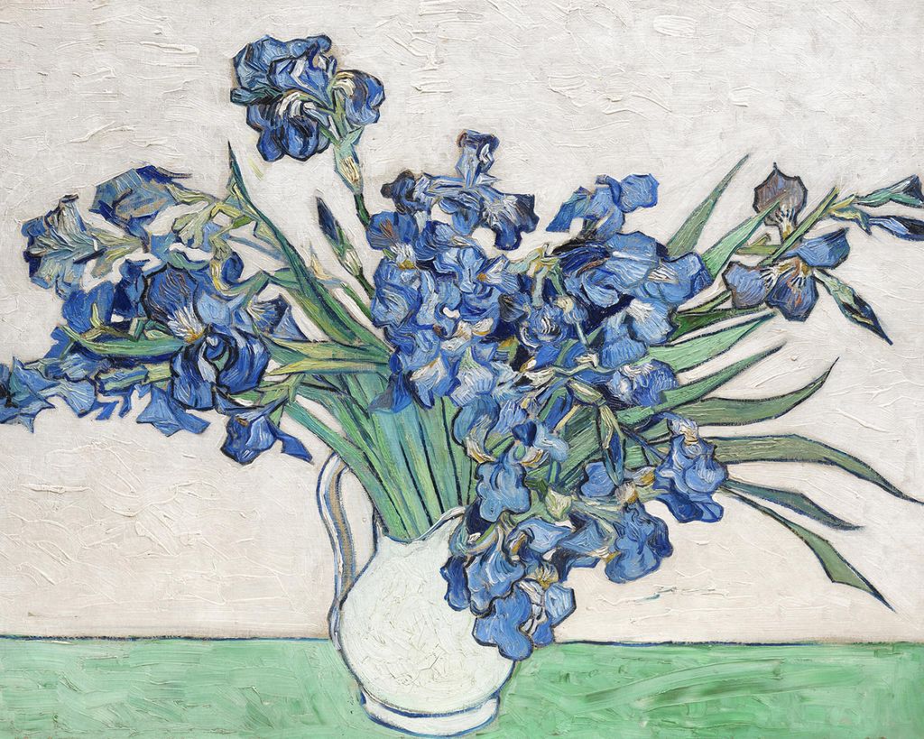 Poster - Irises 2 By Van Gogh 50x40 - Dear Sam