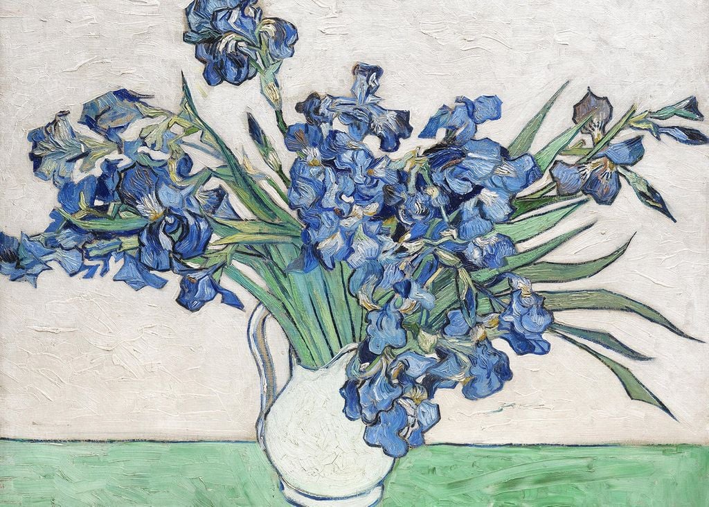 Poster - Irises 2 By Van Gogh 70x50 - Dear Sam