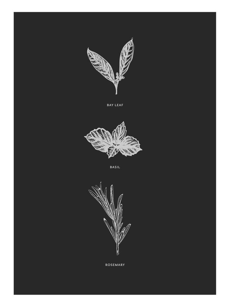 Poster - Kitchen Spices 30x40 - Dear Sam