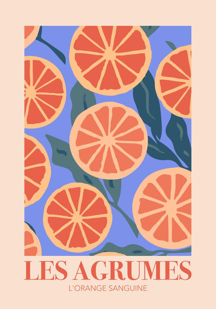 Poster - L'orange Sanguine 70x100 - Dear Sam