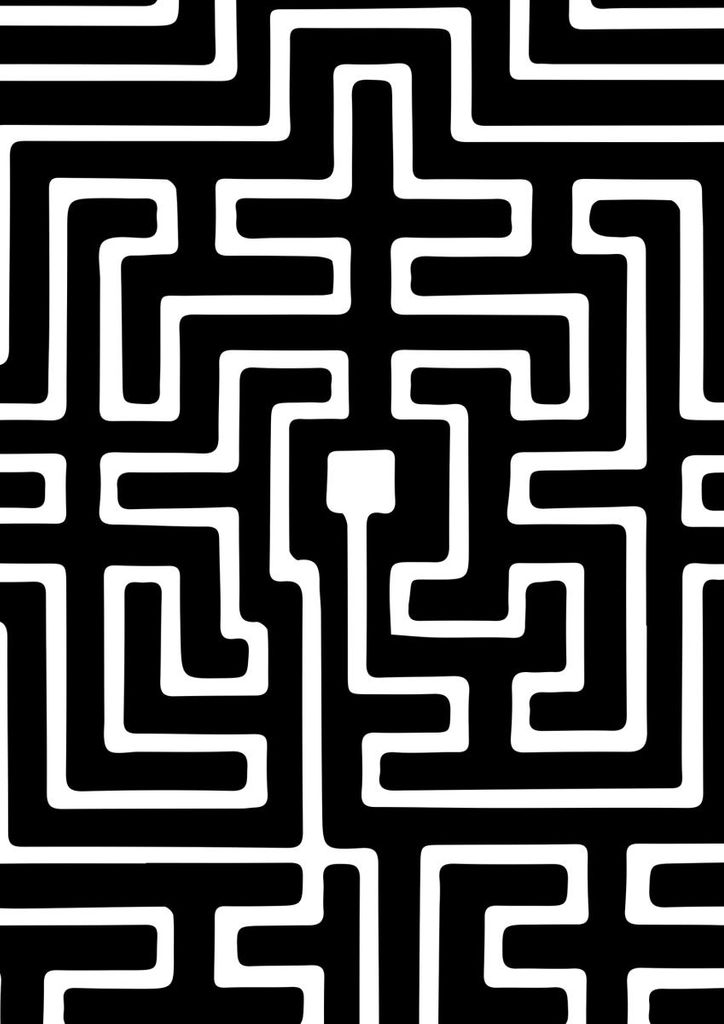 Poster - Labyrinth 21x30 - Dear Sam