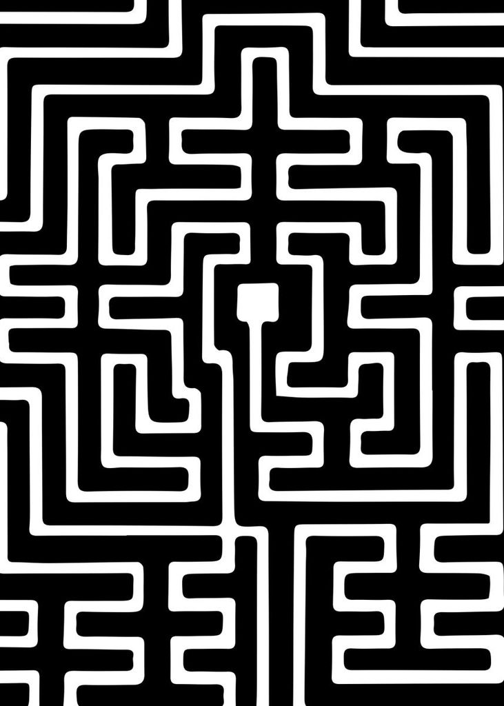 Poster - Labyrinth 50x70 - Dear Sam
