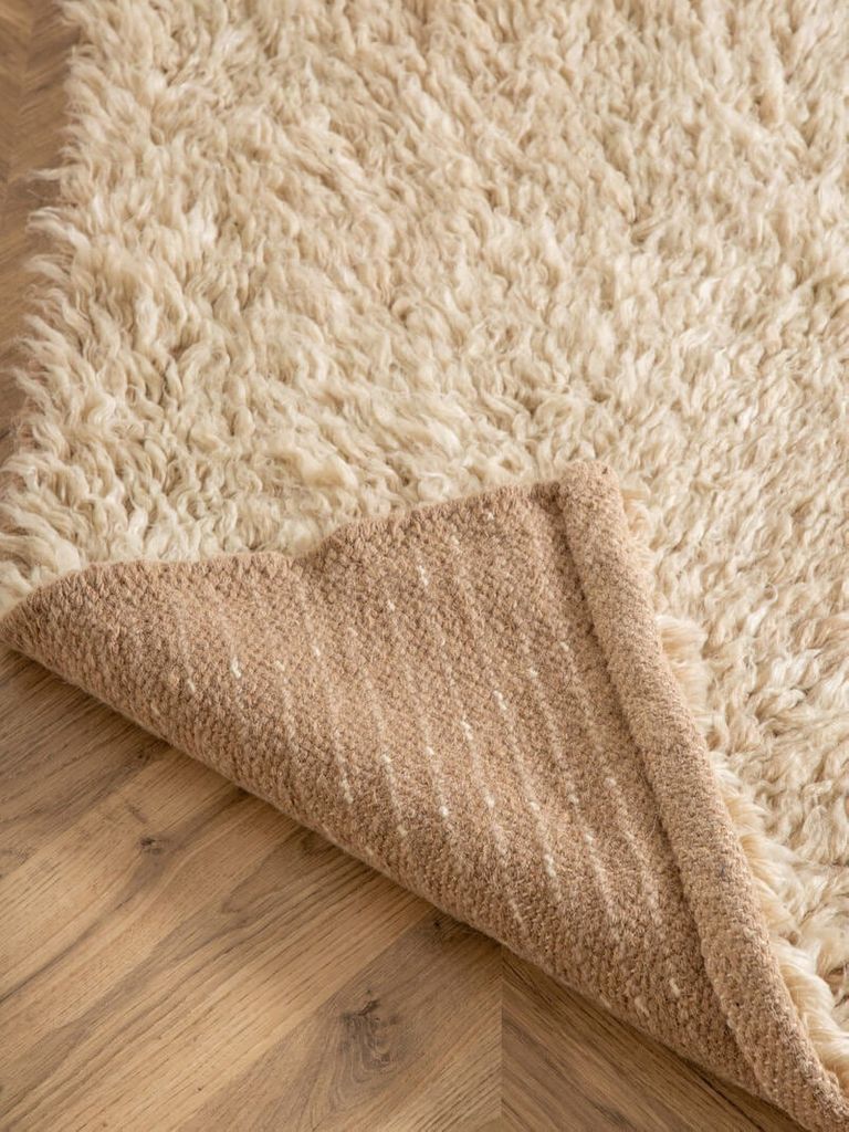 Leiko Wool Carpet Beige Medium