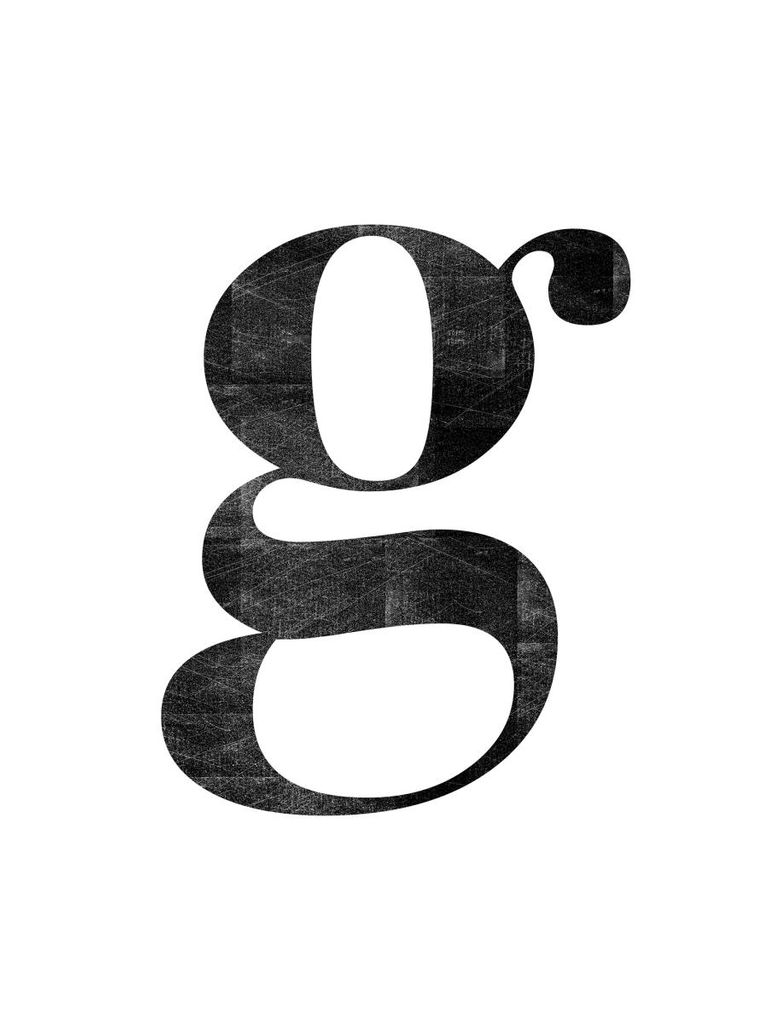Poster - Letter G 30x40 - Dear Sam