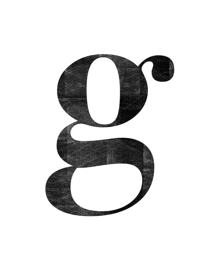Poster - Letter G 40x50 - Dear Sam