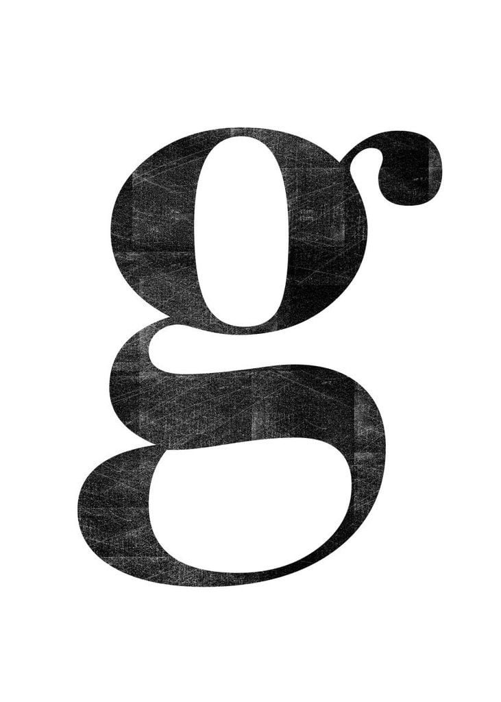 Poster - Letter G 50x70 - Dear Sam