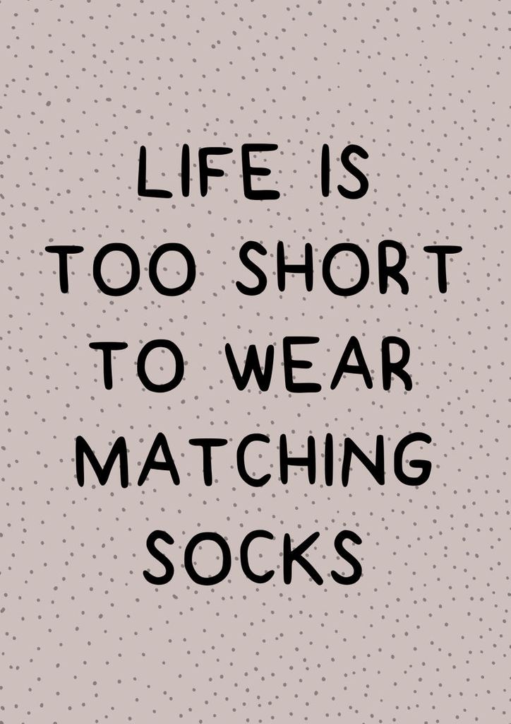 Poster - Life Is Too Short 21x30 - Dear Sam
