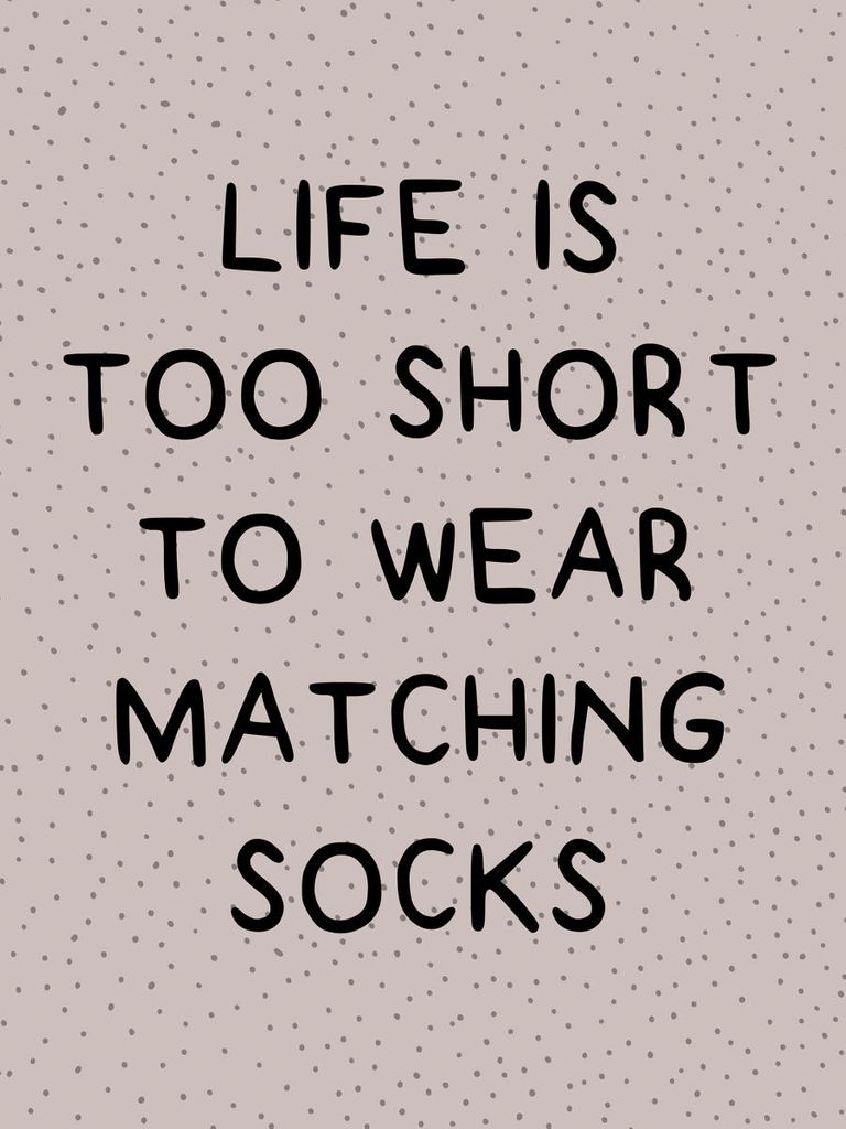 Poster - Life Is Too Short 30x40 - Dear Sam