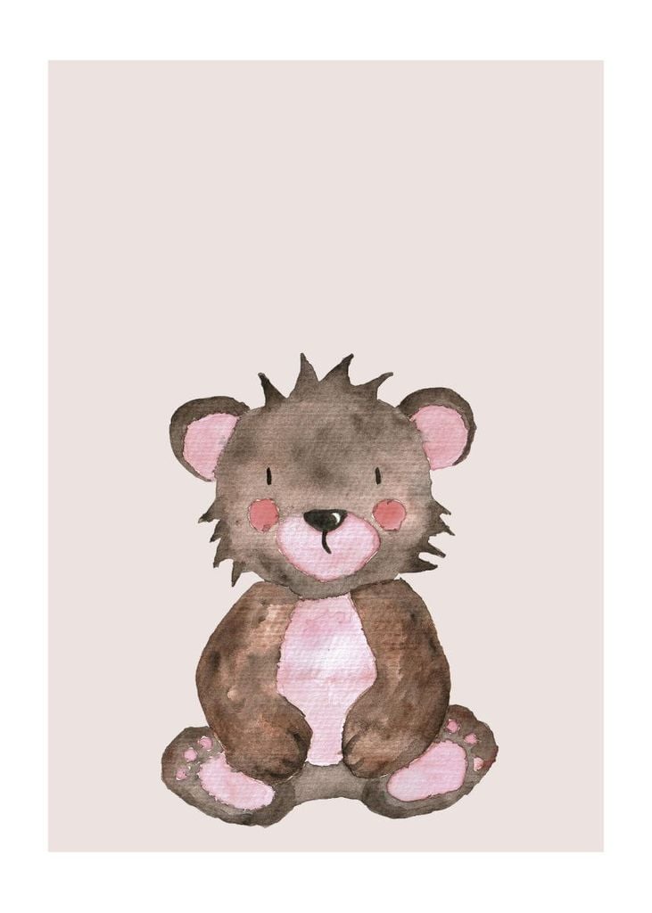 Poster - Lil Bear 50x70 - Dear Sam