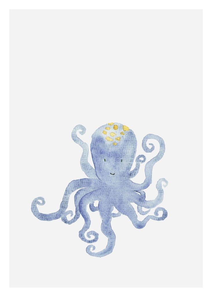 Poster - Lil Octopus 50x70 - Dear Sam