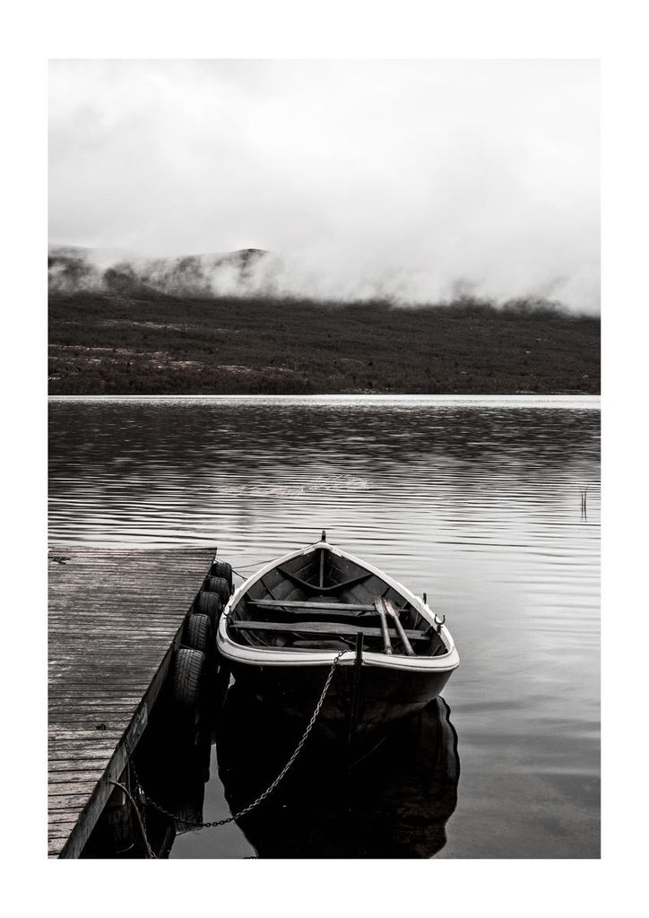 Poster - Lonely Boat 21x30 - Dear Sam