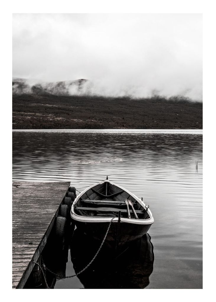 Poster - Lonely Boat 50x70 - Dear Sam