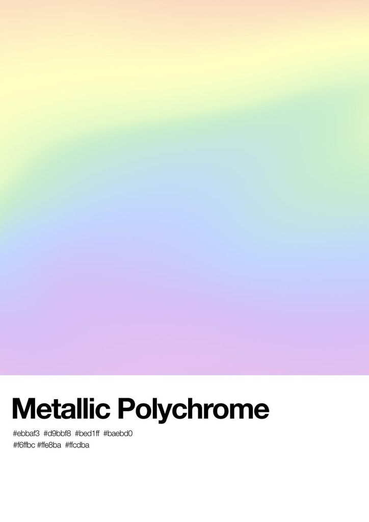 Poster - Metallic Polychrome 21x30 - Dear Sam
